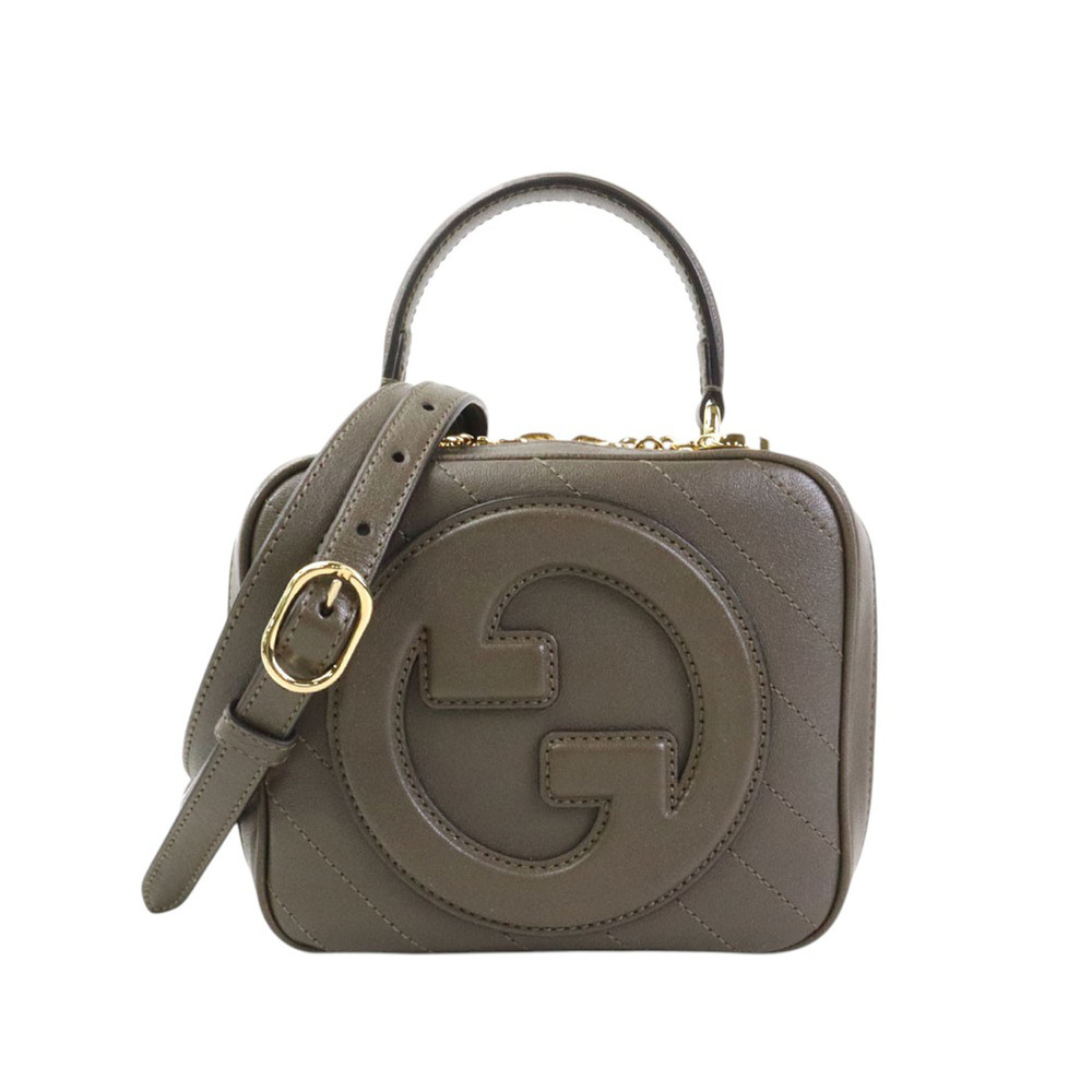 Pre-Loved Gucci Matelasse Calfskin Blondie Top Handle Satchel
